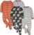 Onesies Brand Baby Boys’ 4-Pack Sleep ‘N Play Footies