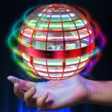 2025 Flying Orb Ball Toy,Cosmic Globe Boomerang Hover Ball Galactic Fidget Spinner, Hand Drone Orbit, Cool Toys Gift for 6 7 8 9 10+ Year Old Boys Girls Teens Outdoor Toys(Red)