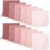 Muslin Burp Cloths for Baby 100% Cotton Burping Cloths for Boys Girls Large 20”X10” Extra Soft and Absorbent 12 Pack – Gradient Pink